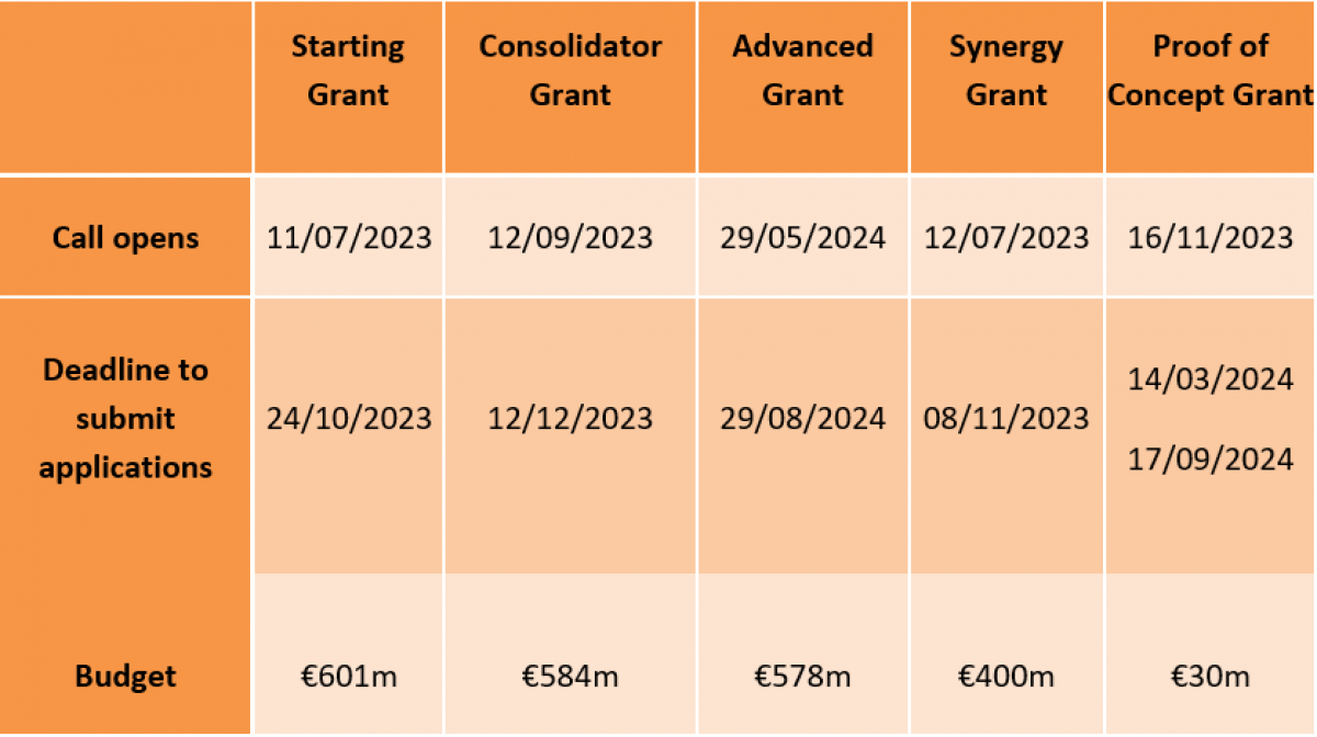 O que esperar em 2024 avaliação e calendário provisório para calls do ERC